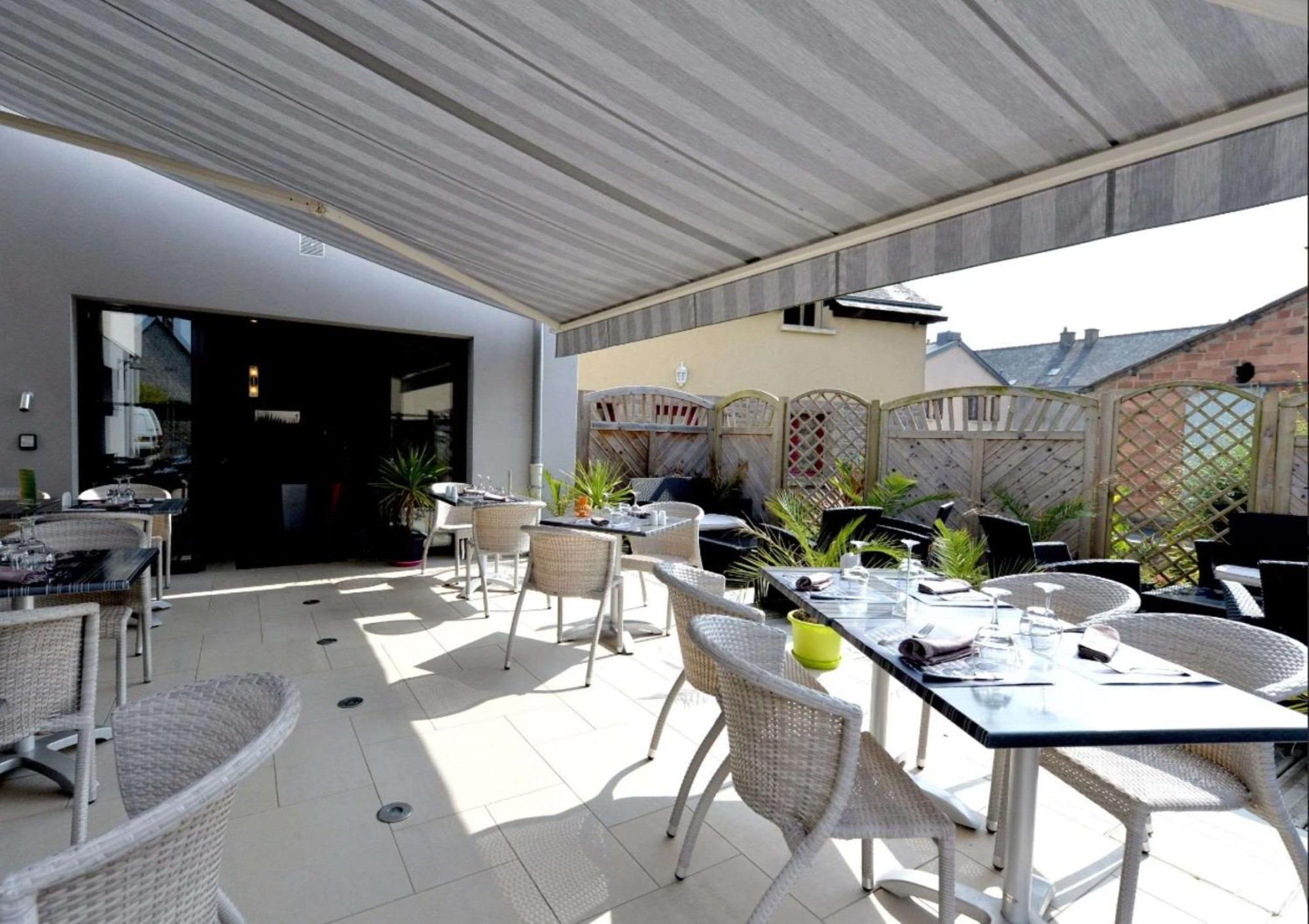 Logis Hôtel.com Restaurant l'Ardoise Bédée Extérieur photo